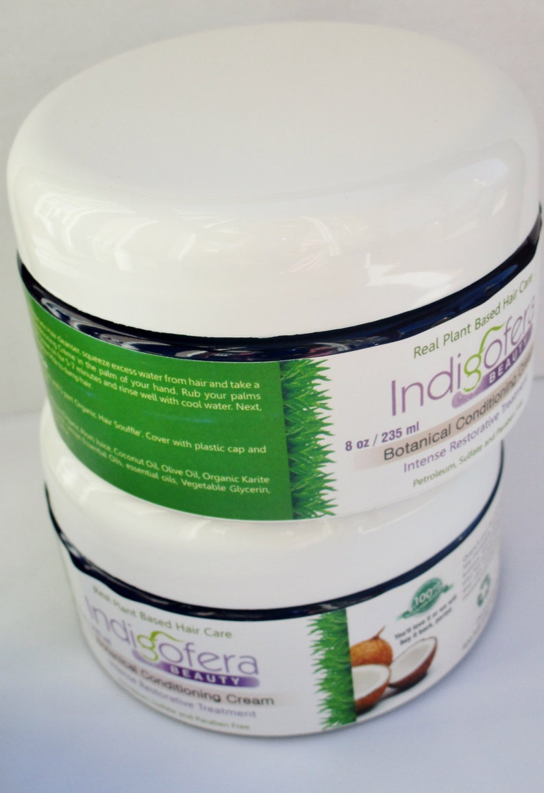 Deep Conditioner for Kinky Hair. Coily Dry Hair. Locs. 2 Jars Etsy