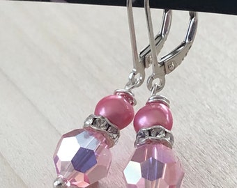 Valentine Rose Drop earrings