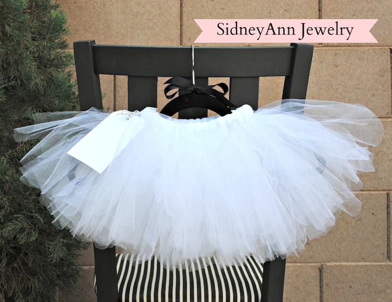 white tutu skirt for girl