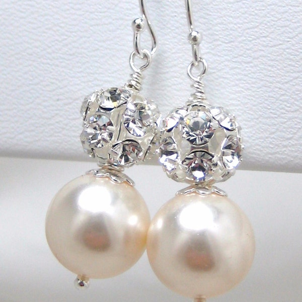 Ella Earrings - Swarovski Special Occasion Earrings, E244B08CRL
