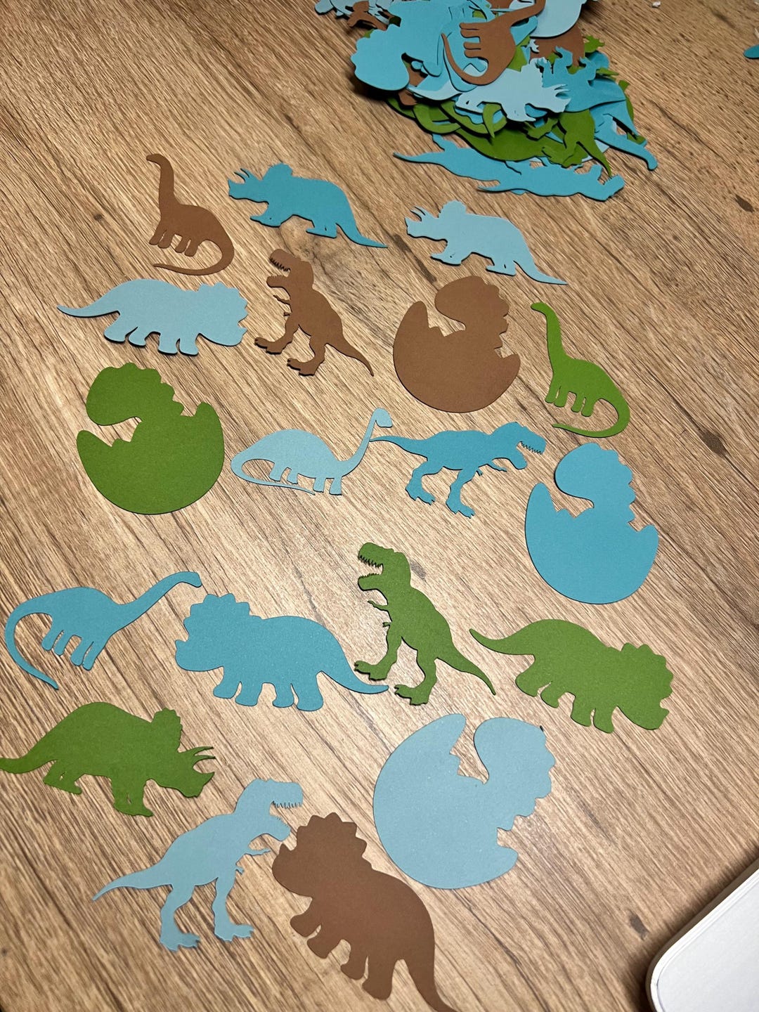 Dinosaur Confetti, Cupcake Toppers, Table Scatter, Party Decor ...