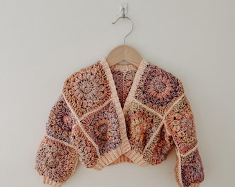 Baby/Toddler Crochet Scrappi Cardi