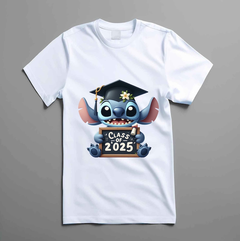 Stitch Graduation 2025 Clipart Images Stitch Graduation Svg Stitch PNG Graphics and Artwork