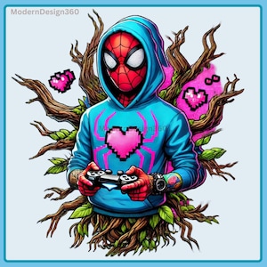 Spiderman PNG | Digital Instant Download | Spiderman Sublimation Designs | Avengers PNG | Superhero PNG File | Spiderman Printable