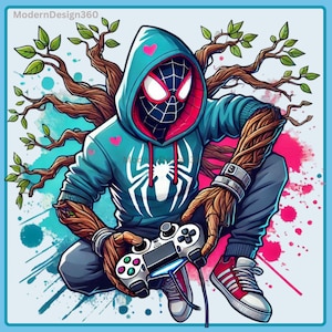 Spiderman PNG | Digital Instant Download | Spiderman Sublimation Designs | Avengers PNG | Superhero PNG File | Spiderman Printable