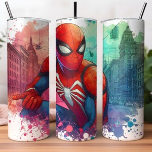 Spiderman Tumbler Wrap