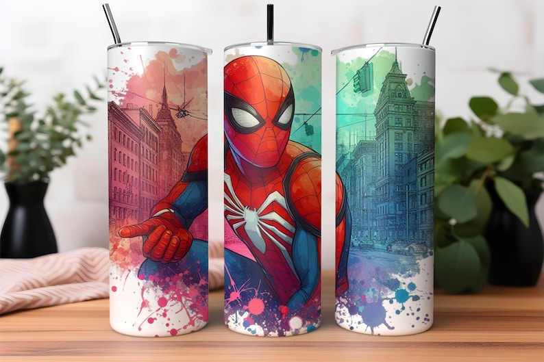 Spiderman Tumbler Wrap