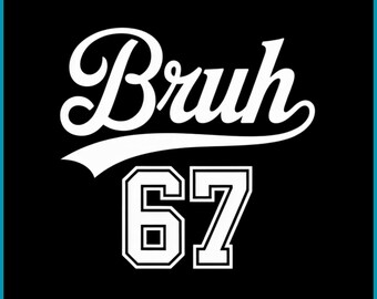 Bruh 67 Png, Numer 67, Zabawny mem 67 PNG, Wirusowy trend Six Seven do pobrania w wersji cyfrowej, 67 Png, Grafika 6 7, Trend w mediach społecznościowych PNG, 6 7 Meme Png