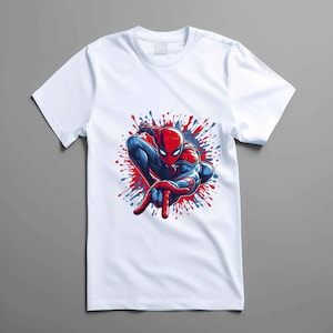 Spiderman PNG Digital Instant Download | Spiderman Sublimation Designs | Avengers PNG | Superhero PNG File | Spiderman Printable