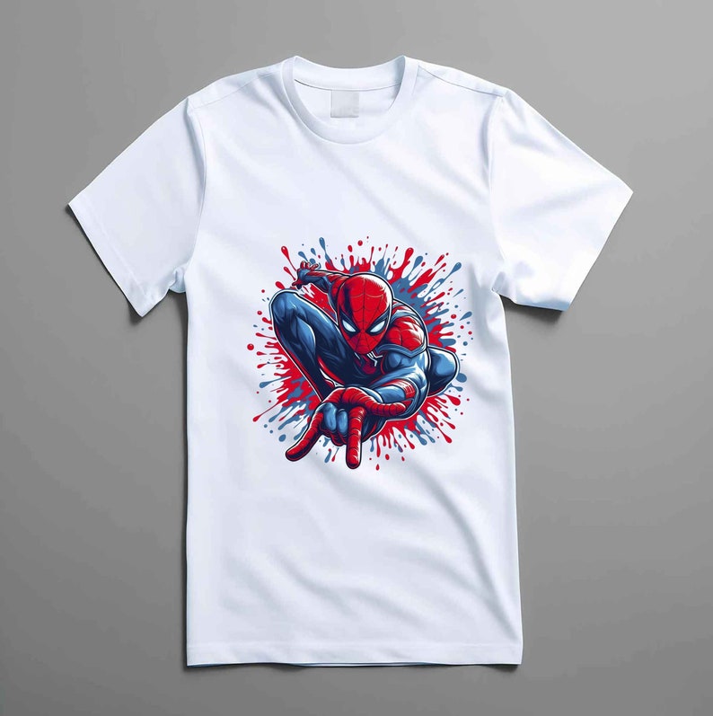 Spiderman PNG Digital Instant Download | Spiderman Sublimation Designs | Avengers PNG | Superhero PNG File | Spiderman Printable