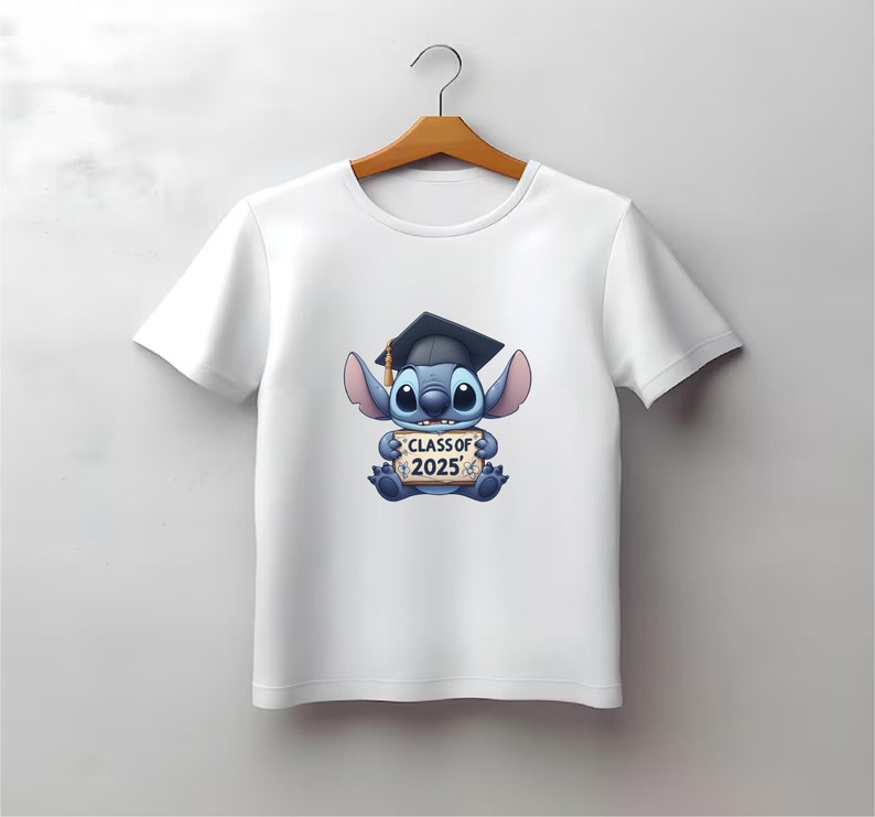 Stitch Graduation 2025 Clipart Images Stitch Graduation Svg Stitch PNG Graphics and Artwork