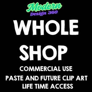 Whole Shop Clipart Bundle | 10000+ Images Mega Bundle | Lifetime Shop Access | Clipart Bundle | Digital Clipart Png | Commercial License