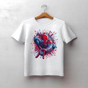 Spiderman PNG Digital Instant Download | Spiderman Sublimation Designs | Avengers PNG | Superhero PNG File | Spiderman Printable