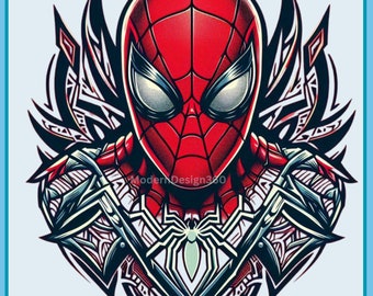 Spiderman clipart , watercolor, Spiderman png, splash, transparent background, Superhero, sublimation image, t-shirt, poster, high quality