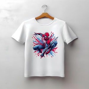 Spiderman PNG Digital Instant Download | Spiderman Sublimation Designs | Avengers PNG | Superhero PNG File | Spiderman Printable
