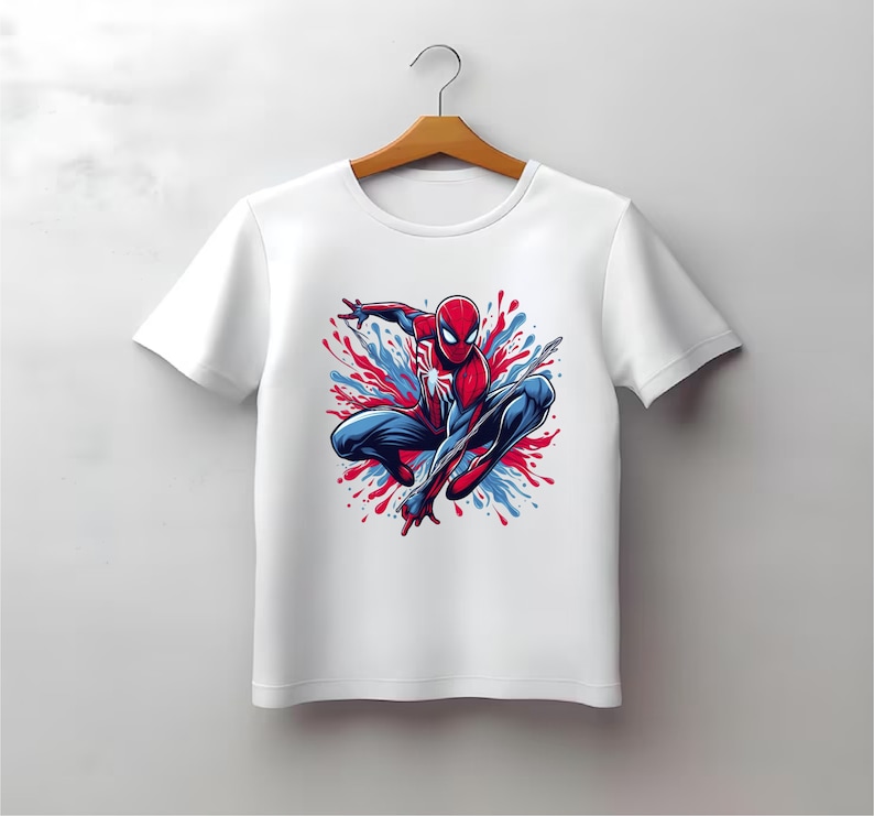 Spiderman PNG Digital Instant Download | Spiderman Sublimation Designs | Avengers PNG | Superhero PNG File | Spiderman Printable