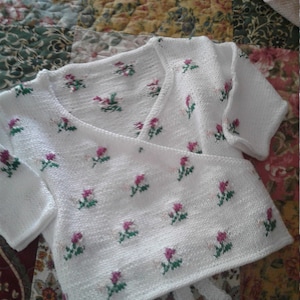 Rosebud Crossover Sweater by Never Felt Better