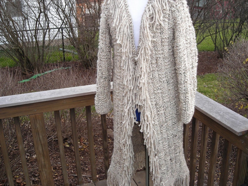 Fabulous Fringed Coat by Never Felt Better image 2