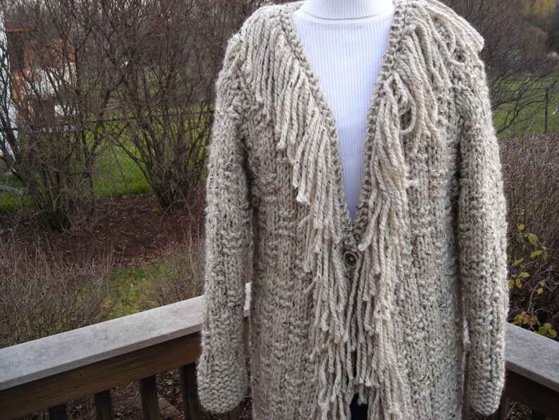 Fabulous Fringed Coat by Never Felt Better image 4