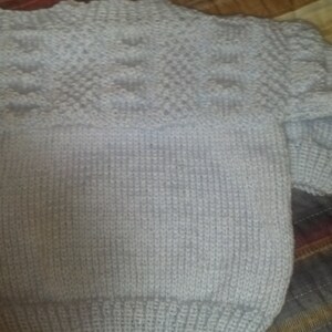 Guernsey Sweater in Baby Blue by Never Felt Better image 4