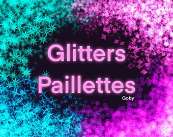 Procreate-Pinsel, Glitzer-Glitzerpinsel