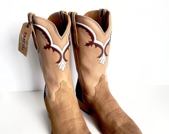 11B Tecovas The Thomas Rhett Lauren Latte Suede