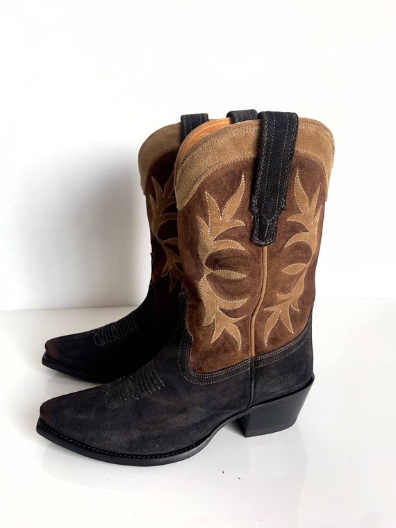 8B Western Boots Tecovas The Sadie Almond Suede - image 5