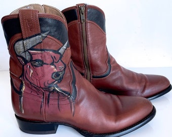 9D Tecovas THE DEAN Bottes de cowboy en cuir