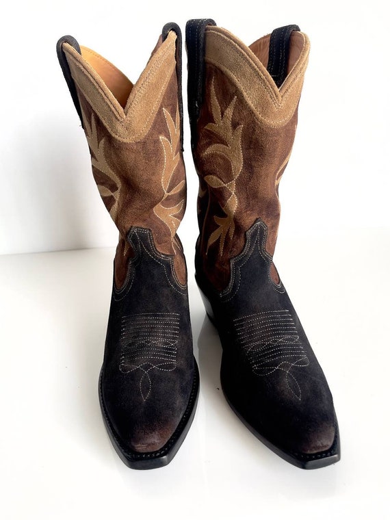 8B Western Boots Tecovas The Sadie Almond Suede - image 4