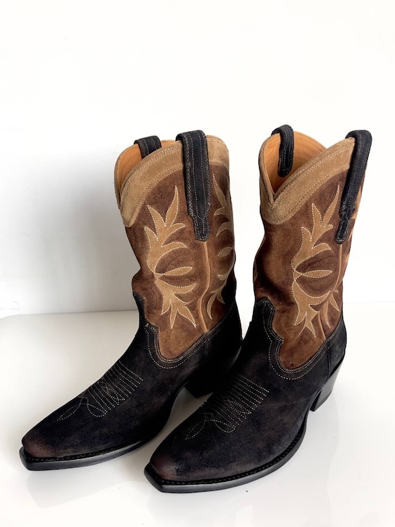 8B Western Boots Tecovas The Sadie Almond Suede - image 3