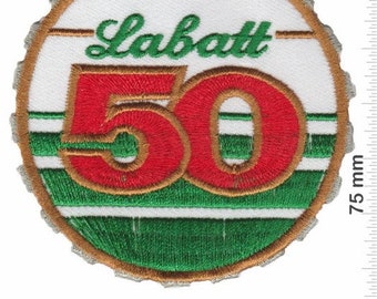 Labatt Brewing Company 50 écussons brodés pour appliques thermocollantes