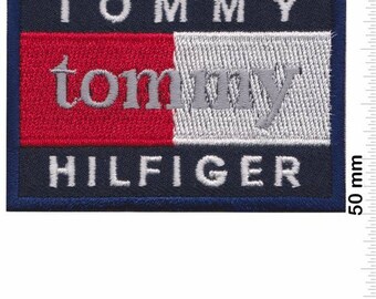 Tommy Hilfiger Embroidered Patch Badge Applique Iron on