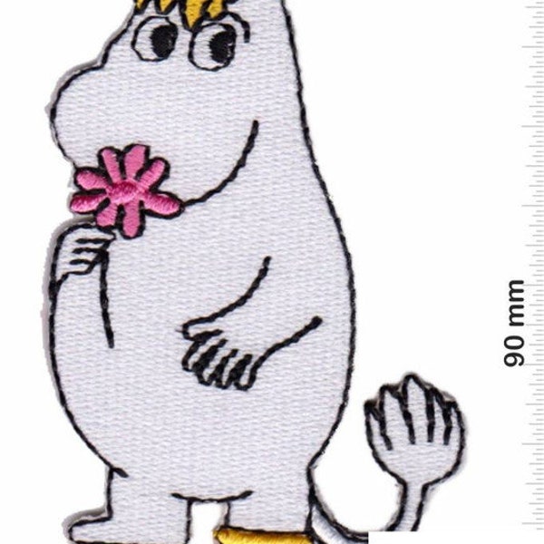 Mumins Moomins Snorkmaiden Embroidered Patch Badge Applique Iron on