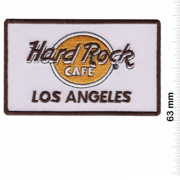 Hard Rock Cafe Los Angeles Embroidered Patch Badge Applique Iron on