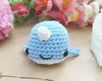 Natalie the Narwhal Pocket Pal Crochet Pattern - Amigurumi Pdf Download