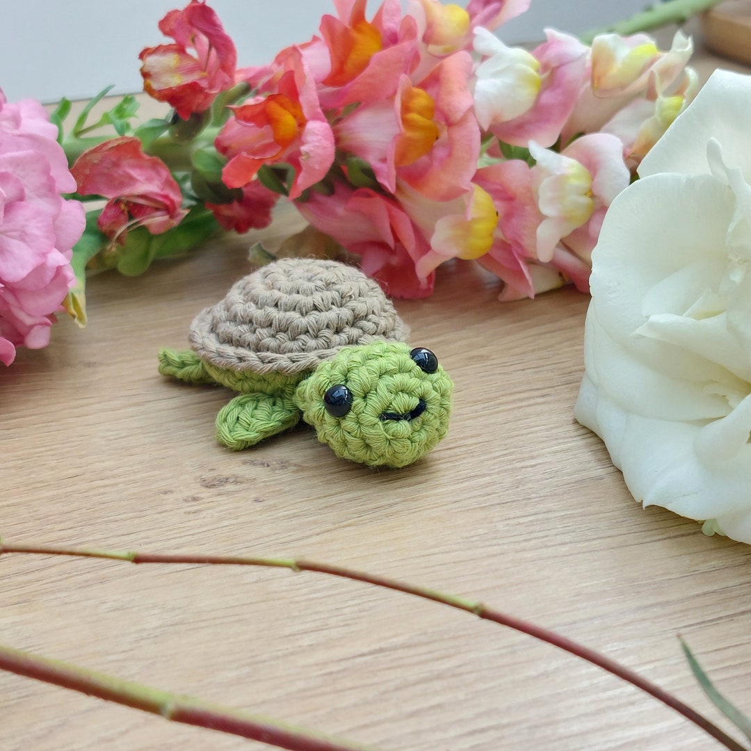 Terry the Turtle Pocket Pal Crochet Pattern - Amigurumi Pdf Download - Etsy