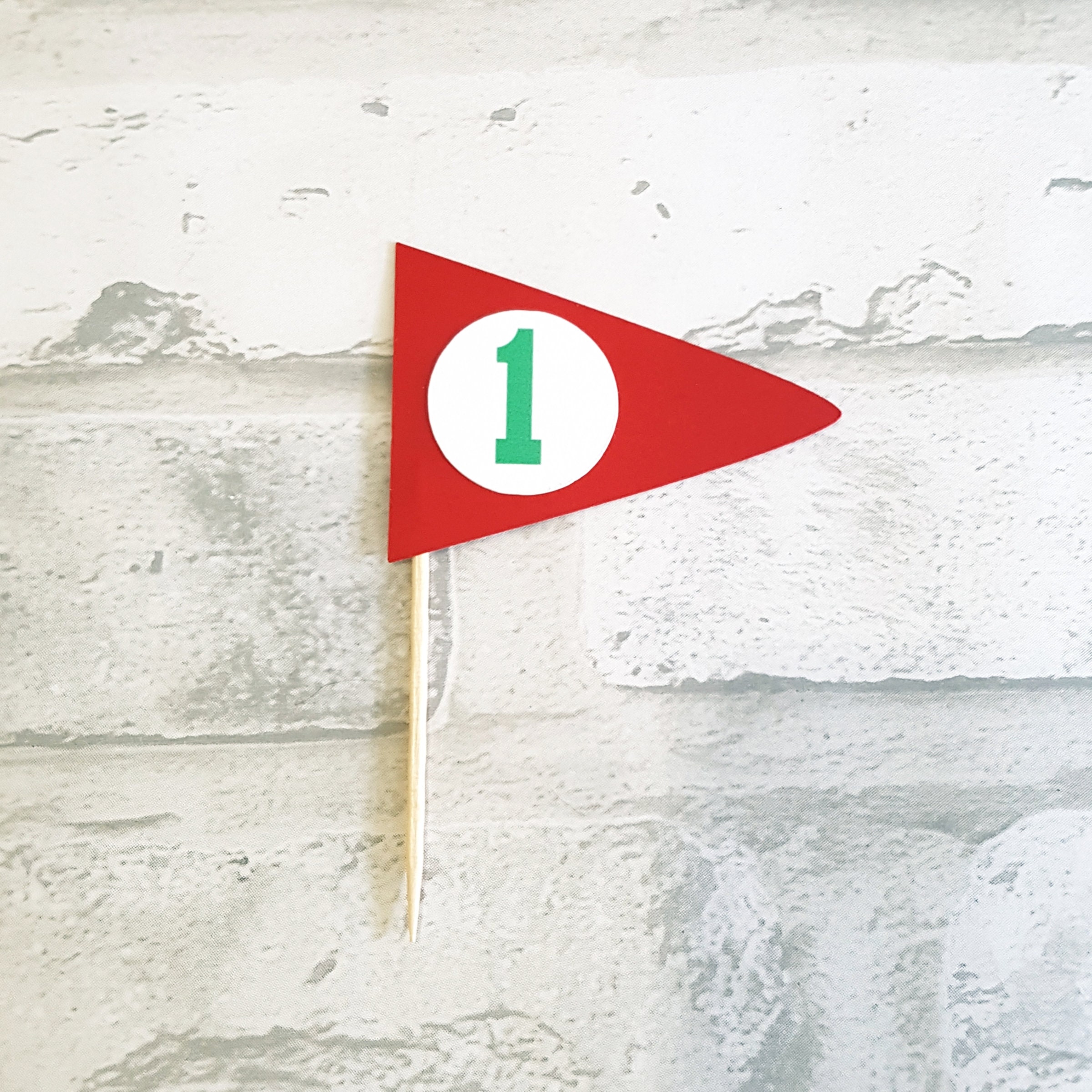 Golf Flag Cupcake Toppers. Golf Themed Cupcake Toppers. Golf Etsy