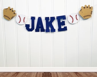 Baseball Handmade Custom Cardstock Banner Party Decoration