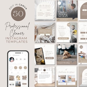 Cleaning Business Instagram Posts [Square] Professional Cleaner Instagram Posts, Cleaning Social Media - Social Media Posts Cleaners