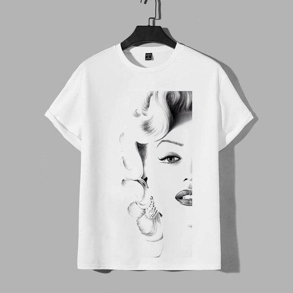 Marilyn Monroe Shirt, Marilyn Monroe 90s' Shirt, Marilyn Monroe T-shirt, Marilyn Monroe Merch Shirt, Marilyn Monroe Clothing Tee