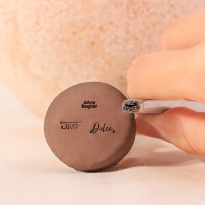 Custom Signature Pottery Stamp, Custom Clay Stamp with Your Name, Polymer Clay Stamp, Custom Logo Stamp Pottery Maker Gift