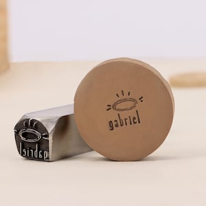 Clay Signature Stamp Personalised, Metal Ceramic Stamp with Signature, Pottery Signature Stamp, Polymer Clay Stamp, Pottery Makers Mark