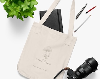 Eco-friendly Tote Bag Inspired by Mushrooms