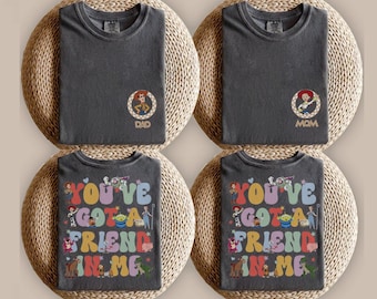 Toy Story Family Matching Shirt, Disney Custom Family Trip Shirt, Buzz Lightyear Boy Shirt, Woody Dad T-shirt, Jessie Mom Shirt