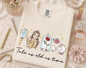 Beauty and The Beast T-Shirt | Disney Magical | Disney T-Shirt | Family Trip | Disney Matching T Shirts | Children And Adult T Shirts