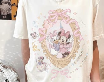 Comfort Colors® Disney Girls Just Wanna Have Fun Shirt, Disney Minnie Daisy Summer Shirt, Disney Besties Tee, Disneyworld Vacation Tee Shirt