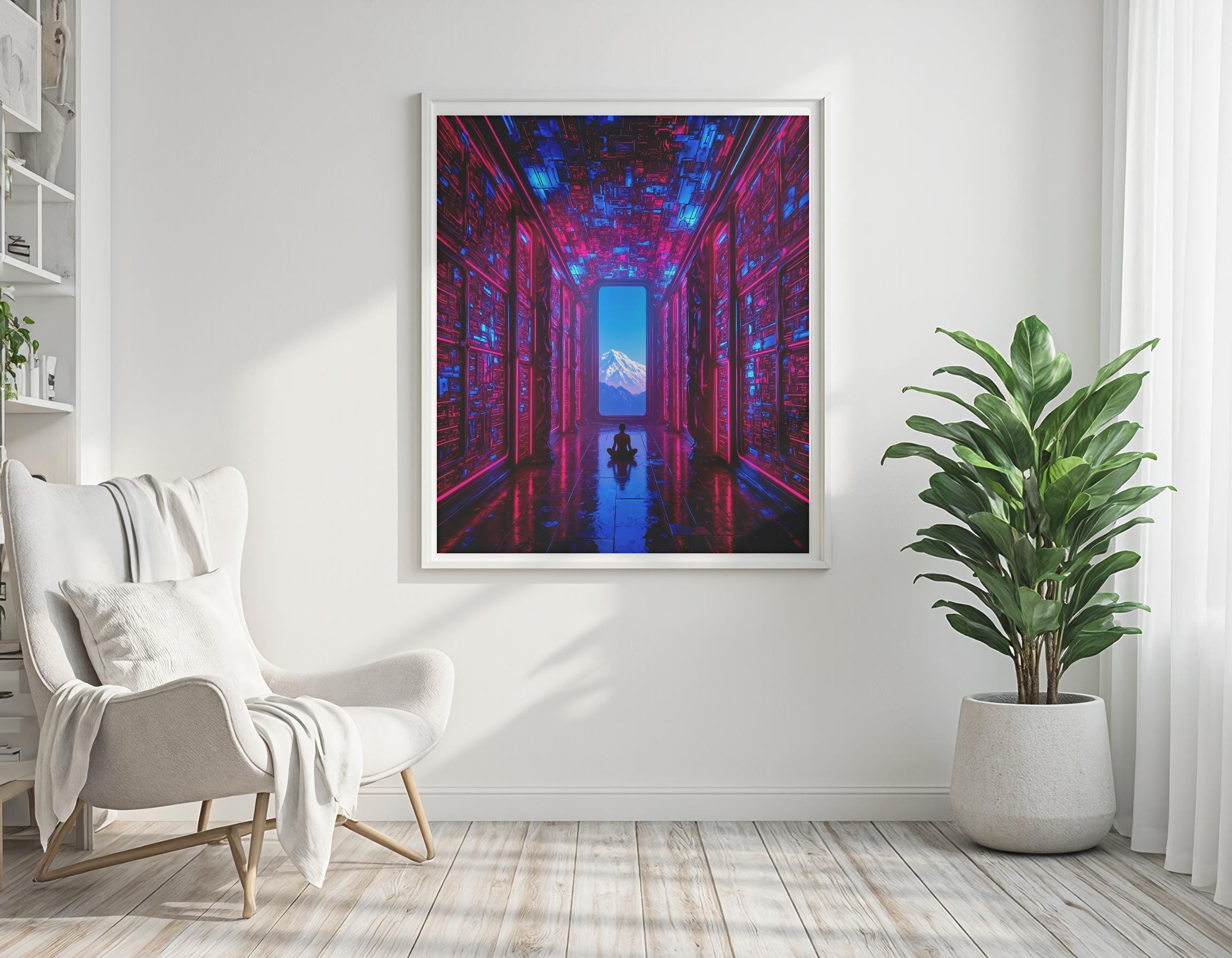 Stillness Unseen | Surreal Futuristic Eye Catching Design Home Decor ...