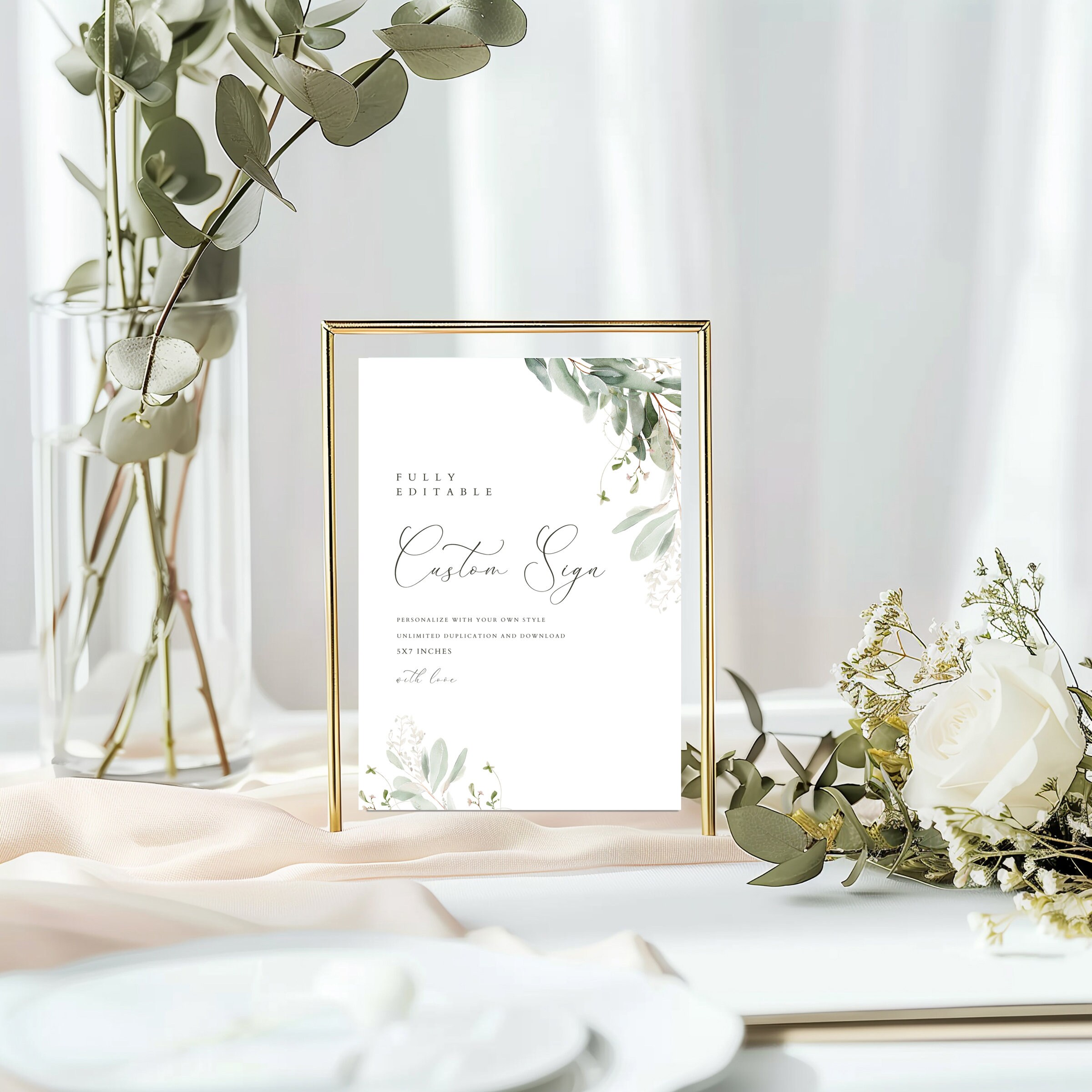 Sage Green Wedding Table Sign Template Minimalist Wedding Eucalyptus sage-green-wedding-table-sign-template-minimalist-wedding-eucalyptus