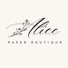 AlicePaperBoutique store logo