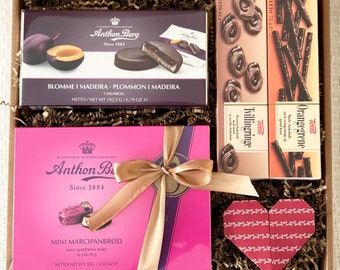 Classic Danish Chocolate Delights Hygge Gift Box | Cozy Comforts, Care Package, Birthday Gift, Get Wells, Joy Box, Sending Hugs